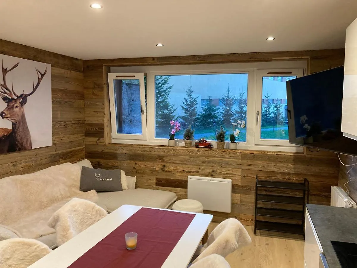1650 Moriond - 2 Double Bedroom Near Snow Front Courchevel Lägenhet